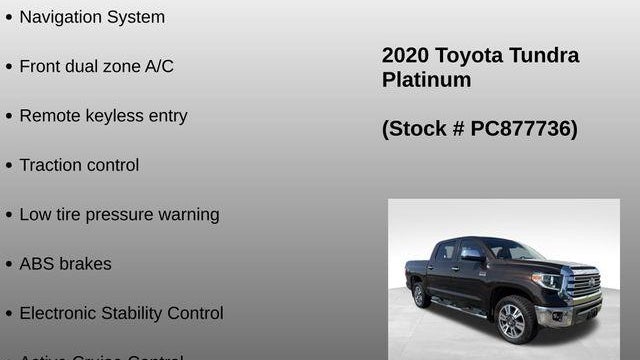 2020 Toyota Tundra 1794 Edition