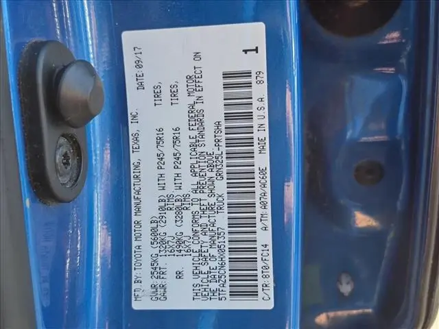 2017 Toyota Tacoma - $24,985