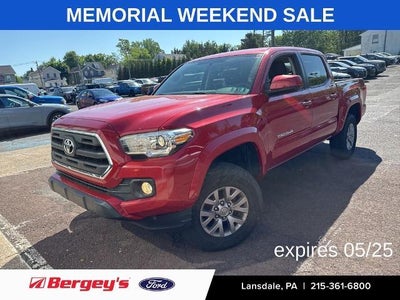 2016 Toyota Tacoma 4X4 SR V6 4DR Double Cab 5.0 FT SB