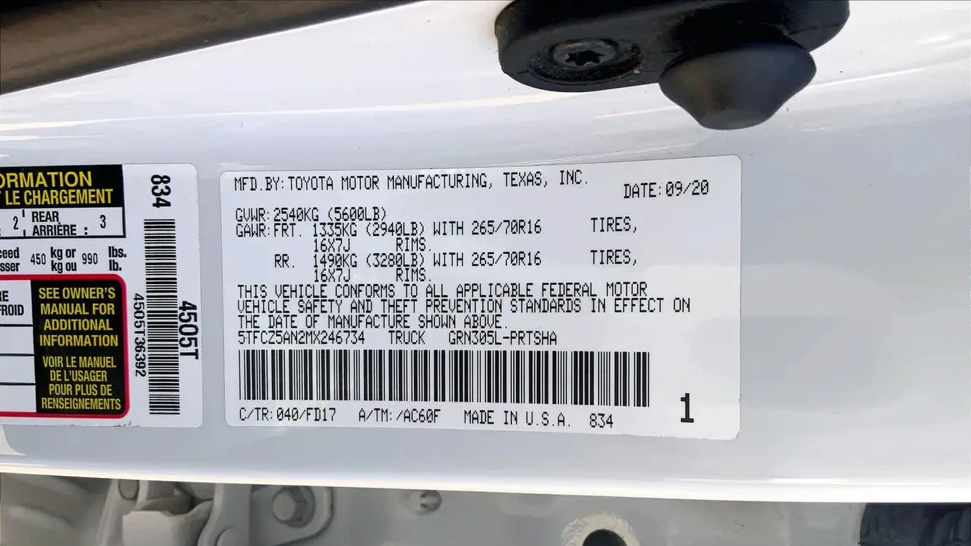 2021 Toyota Tacoma TRD Pro