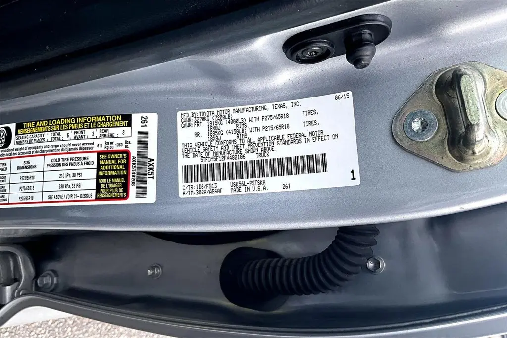 2015 Toyota Tundra - $24,991