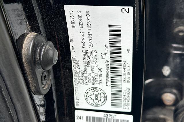 2016 Toyota Tacoma - $27,973
