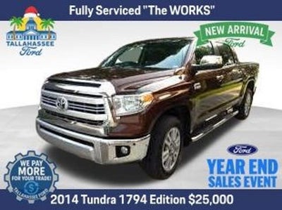 2014 Toyota Tundra 4X2 1794 Edition 4DR Crewmax Cab Pickup SB (5.7L V8)