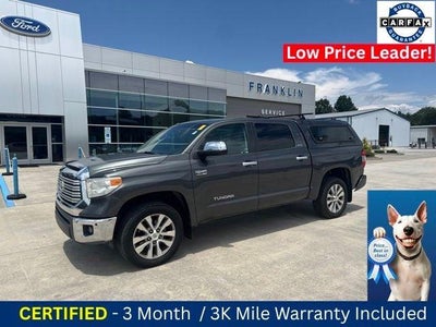 2016 Toyota Tundra 4X4 Limited 4DR Crewmax Cab Pickup SB (5.7L V8 Ffv)