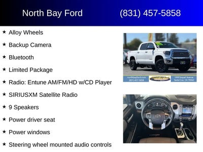 Photo of a 2018 Toyota Tundra 4X4 Limited 4DR Crewmax Cab Pickup SB (5.7L V8) for sale