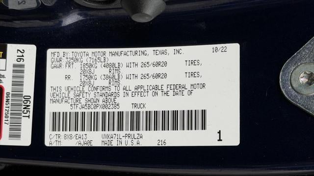 2023 Toyota Tundra Limited