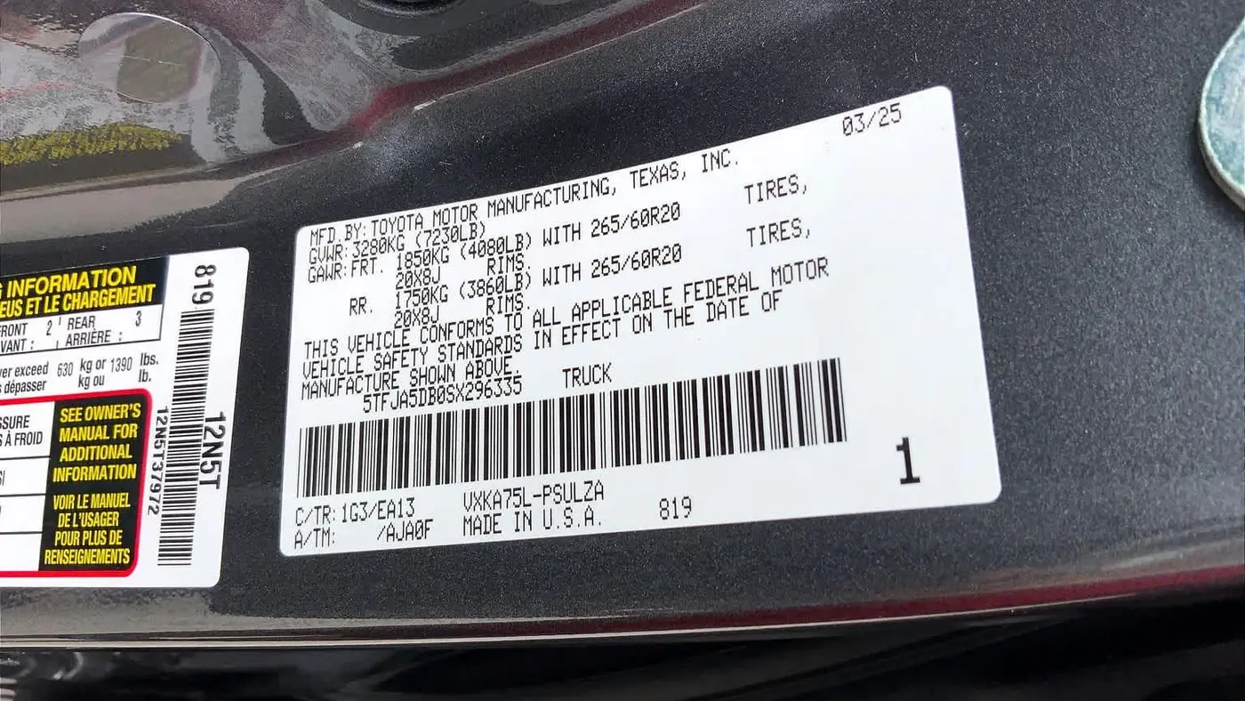 2025 Toyota Tundra Limited