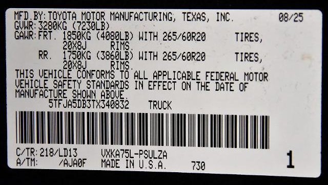 2026 Toyota Tundra Limited