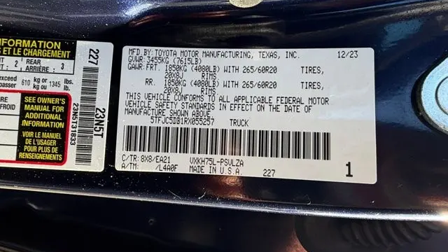 2024 Toyota Tundra Limited HV