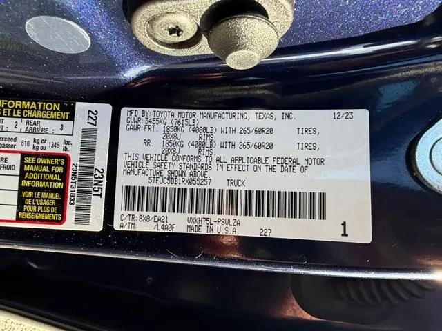 2024 Toyota Tundra - $54,995