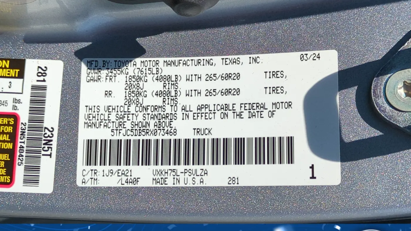 2024 Toyota Tundra Limited HV