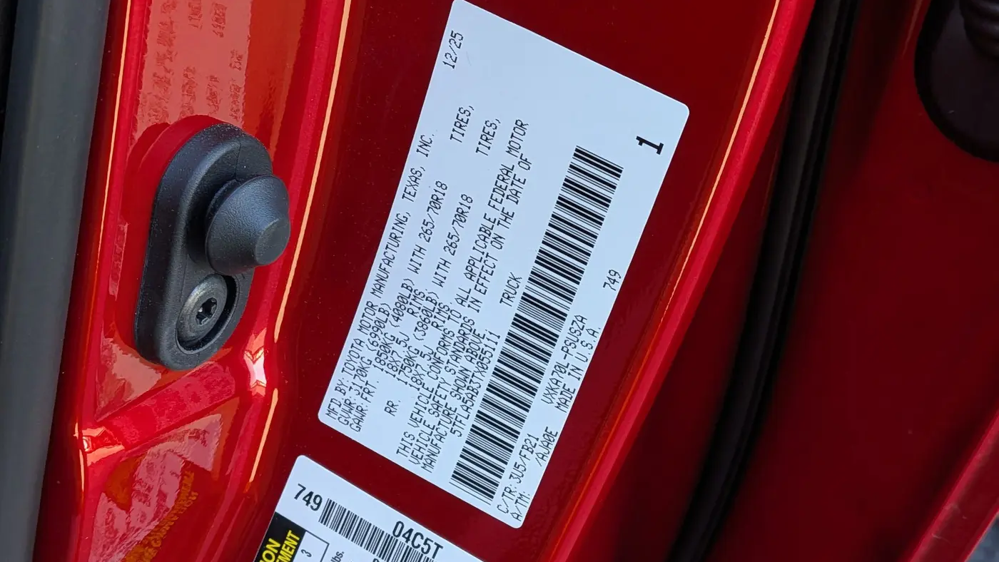 2026 Toyota Tundra SR5