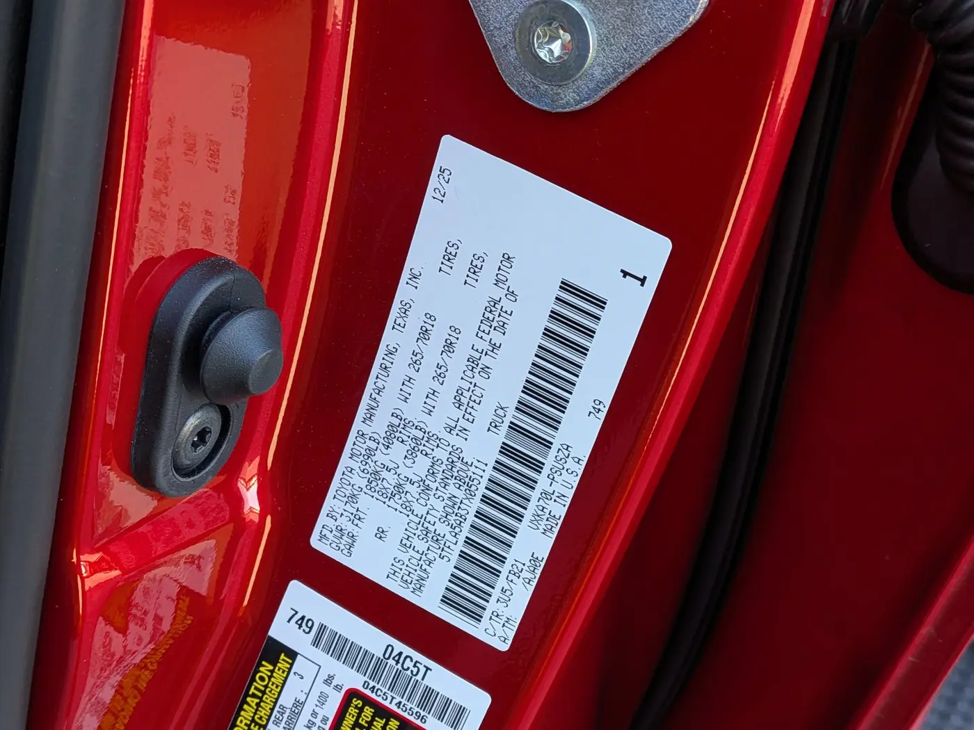 2026 Toyota Tundra - $44,678