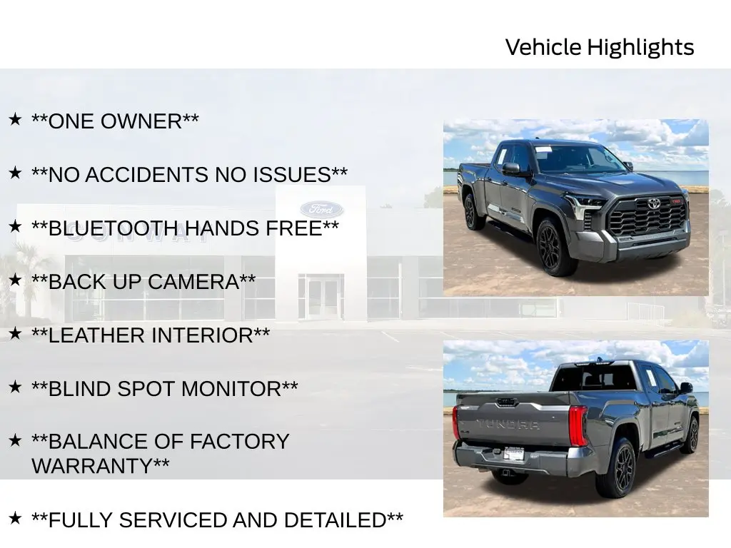 2023 Toyota Tundra - $41,850