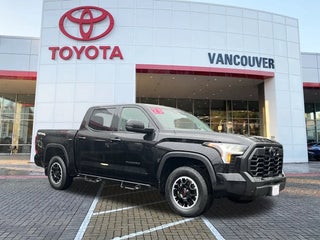 2023 Toyota Tundra with Midnight Black Metallic Exterior