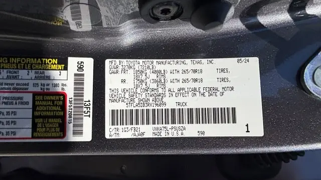 2024 Toyota Tundra SR5