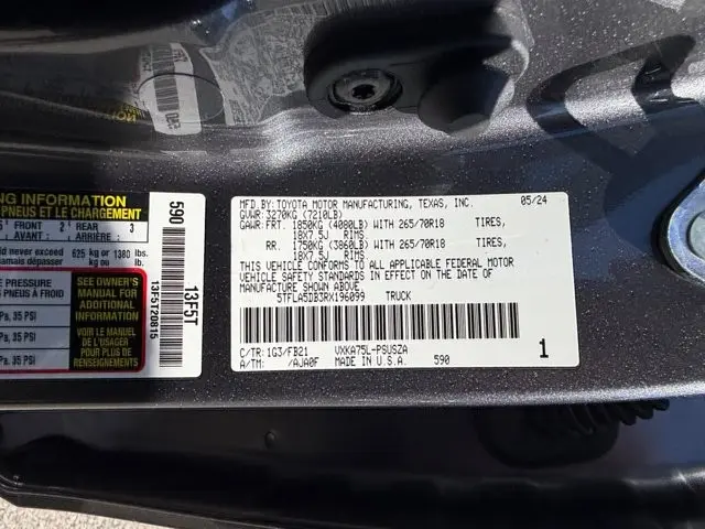 2024 Toyota Tundra - $47,995