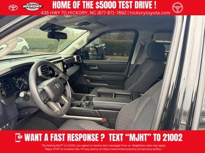 2024 Toyota Tundra 4X4 SR5 4DR Crewmax Cab Pickup SB