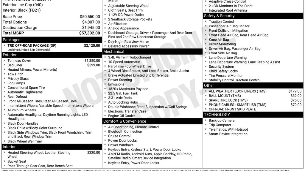 2024 Toyota Tundra SR5