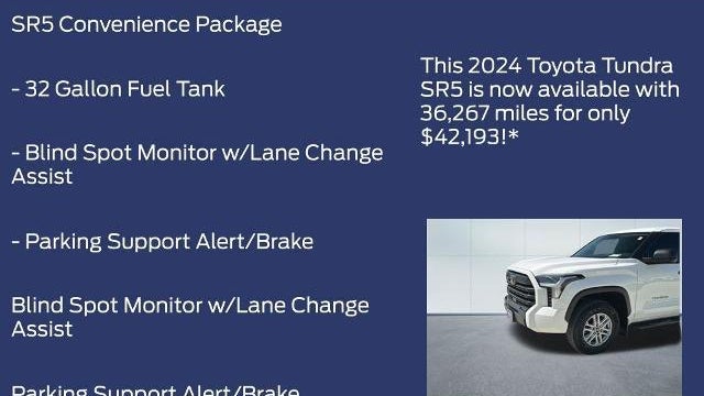 2024 Toyota Tundra SR5