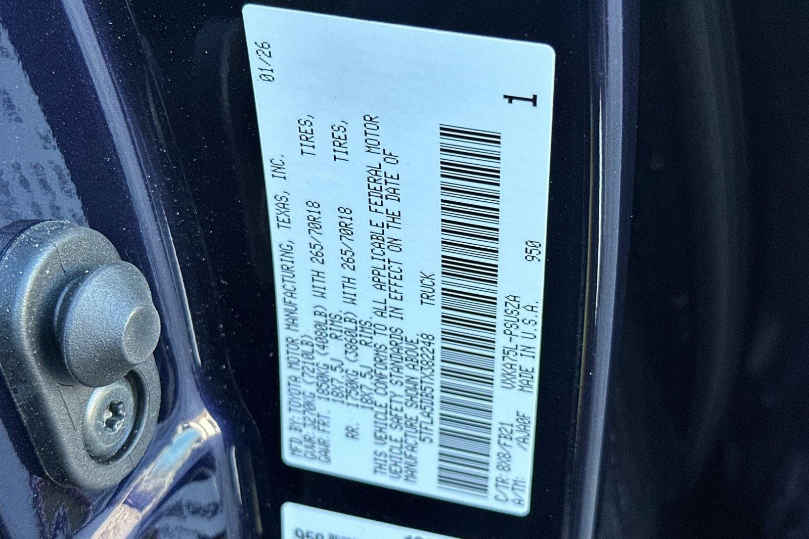 2026 Toyota Tundra - $44,059