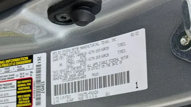 2022 Toyota Tundra SR5