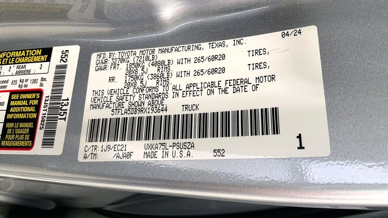 2024 Toyota Tundra SR5