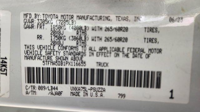 2023 Toyota Tundra 1794 Edition