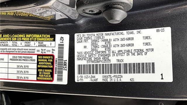 2023 Toyota Tundra 1794 Edition