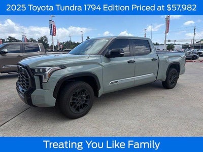 Photo of a 2025 Toyota Tundra 4X4 1794 Edition 4DR Crewmax Cab Pickup LB for sale