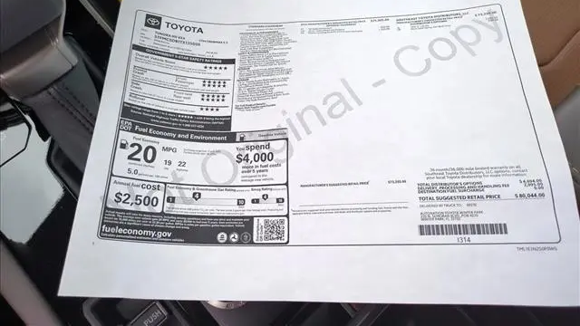 2026 Toyota Tundra 1794 Edition HV