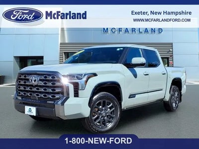 Photo of a 2025 Toyota Tundra 4X4 Platinum 4DR Crewmax Cab Pickup SB for sale