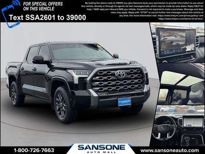 Photo of a 2024 Toyota Tundra 4X4 Platinum 4DR Crewmax Cab Pickup SB for sale