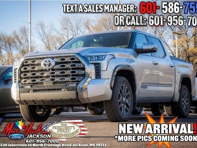 2025 Toyota Tundra 4X4 Platinum 4DR Crewmax Cab Pickup SB