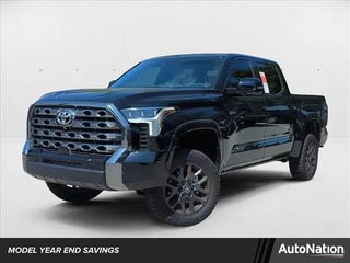 2025 Toyota Tundra with Midnight Black Metallic Exterior