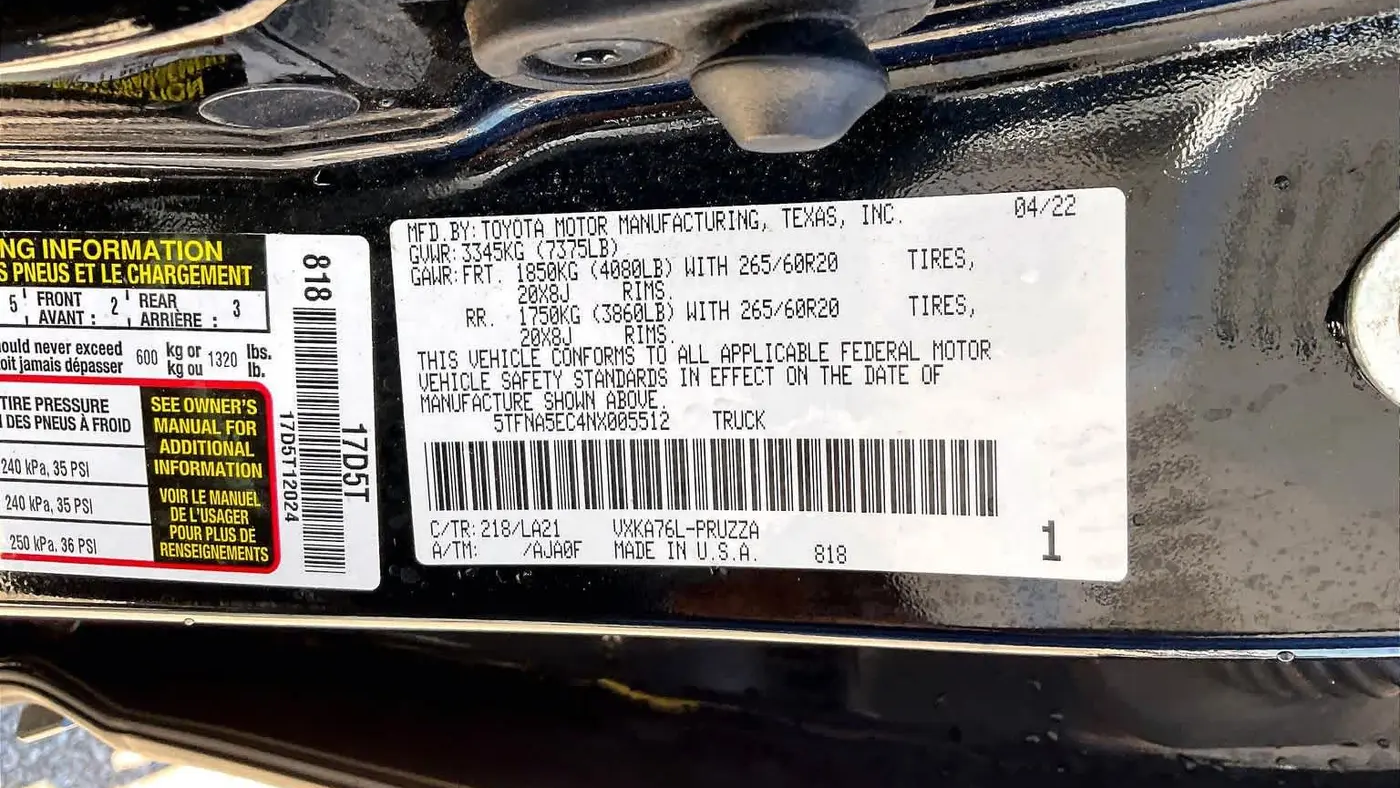 2022 Toyota Tundra Platinum