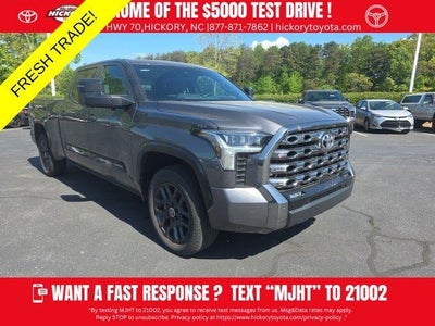 Photo of a 2024 Toyota Tundra 4X4 Platinum 4DR Crewmax Cab Pickup LB for sale