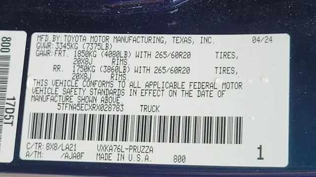 2024 Toyota Tundra Platinum