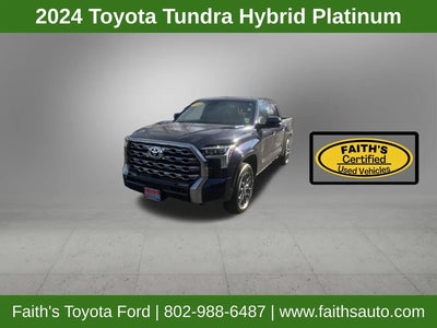 Photo of a 2024 Toyota Tundra 4X4 Platinum HV 4DR Crewmax Cab Pickup SB for sale