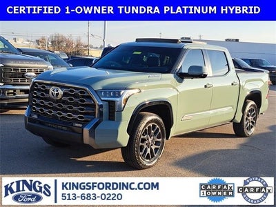 Photo of a 2025 Toyota Tundra 4X4 Platinum HV 4DR Crewmax Cab Pickup SB for sale