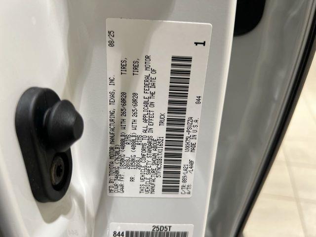 2026 Toyota Tundra - $65,715
