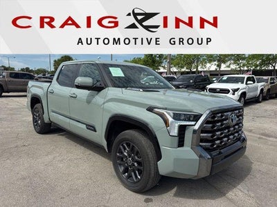 Photo of a 2024 Toyota Tundra 4X4 Platinum HV 4DR Crewmax Cab Pickup SB for sale