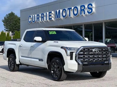 Photo of a 2026 Toyota Tundra 4X4 Platinum HV 4DR Crewmax Cab Pickup SB for sale