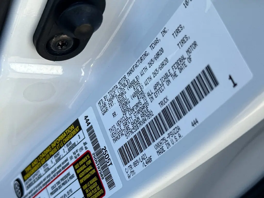 2024 Toyota Tundra - $54,760