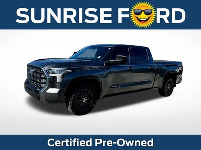 Photo of a 2023 Toyota Tundra 4X4 Platinum HV 4DR Crewmax Cab Pickup LB for sale