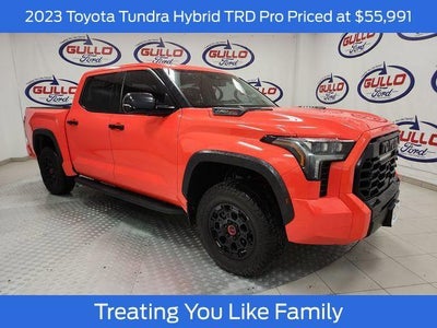 Photo of a 2023 Toyota Tundra 4X4 TRD Pro HV 4DR Crewmax Cab Pickup SB for sale