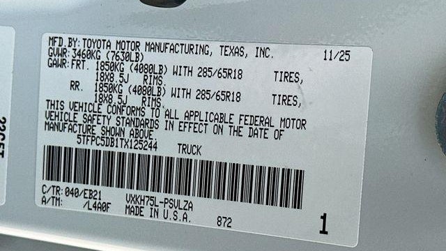 2026 Toyota Tundra TRD Pro HV