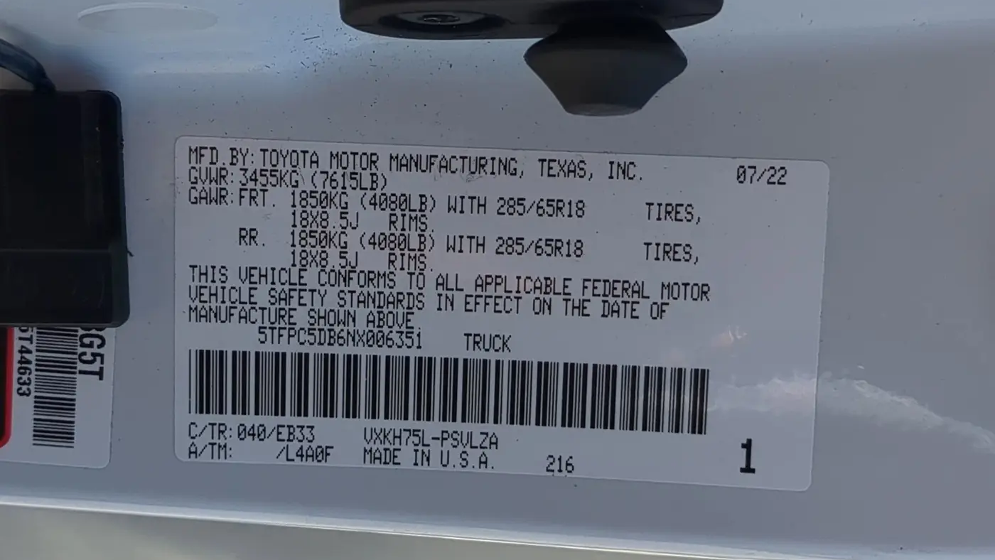 2022 Toyota Tundra TRD Pro HV