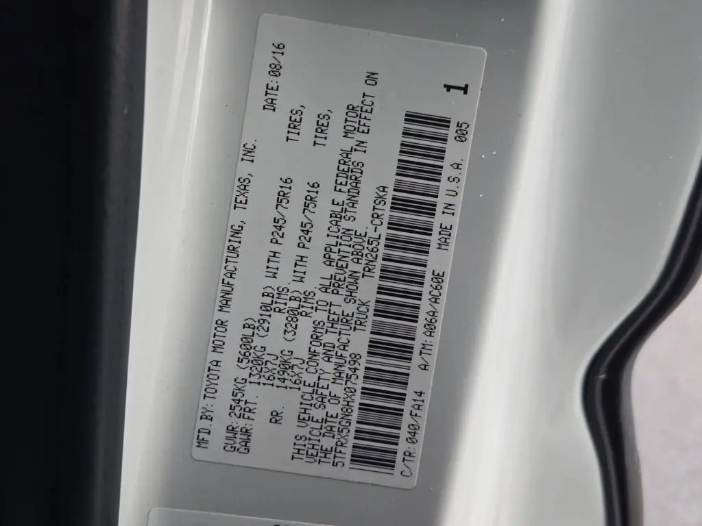 2017 Toyota Tacoma - $19,654