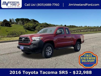 2016 Toyota Tacoma 4X2 SR5 4DR Access Cab 6.1 FT LB